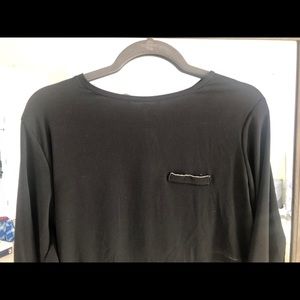 Black long sleeve shirt